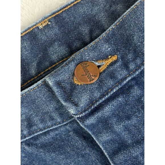 Wrangler Jeans Mens Blue High Rise Medium Wash Jeans Size 38x30 (36x28 Measured) - Picture 3 of 13